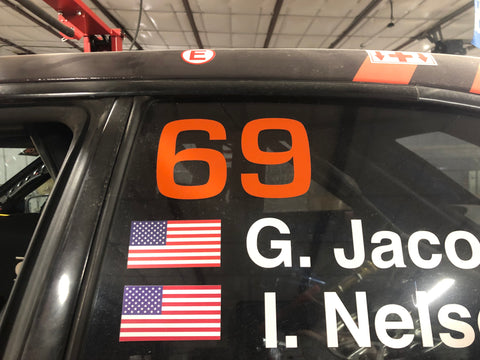 Rear Window Numbers