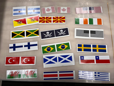 Flags for Driver/Co-Driver Names