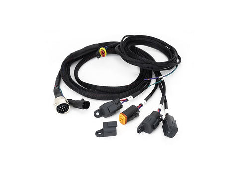 Four Lamp Wiring Kit with ITT Connector (4-Pin, Deutsch DT, 12V)