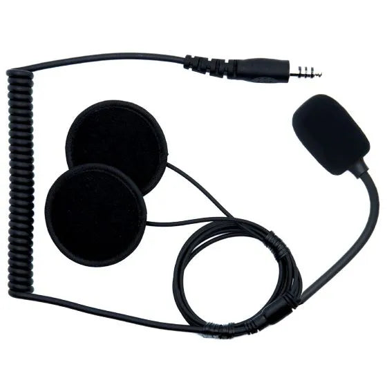 ZeroNoise Open Face Helmet Intercom Kits –