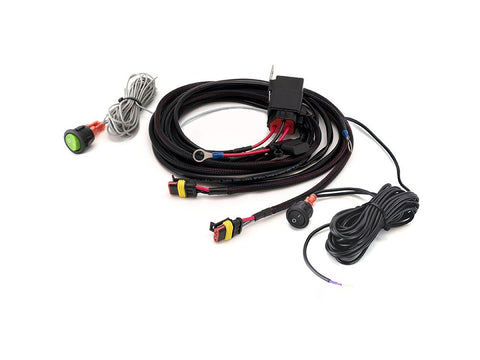 Two-Lamp Wiring Kit with Momentary Switch (3-Pin, Superseal, 12V)