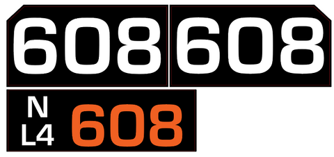 Number Patch Kit