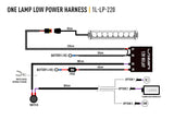 Single-Lamp Wiring Kit (Low Power, 12V)
